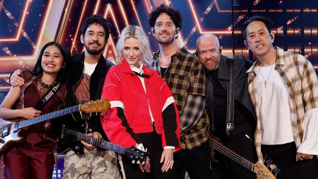 Watch Linkin Park perform The Emptiness Machine with Americas Got Talent winner Nene Royal at last nights grand final results show